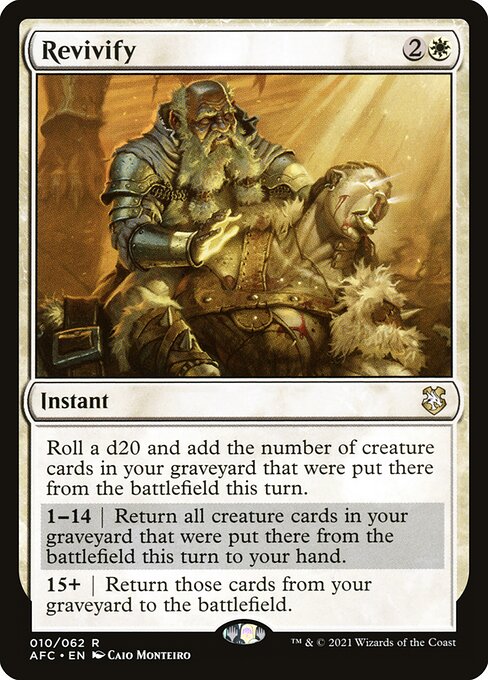Revivify (10) [Forgotten Realms Commander]