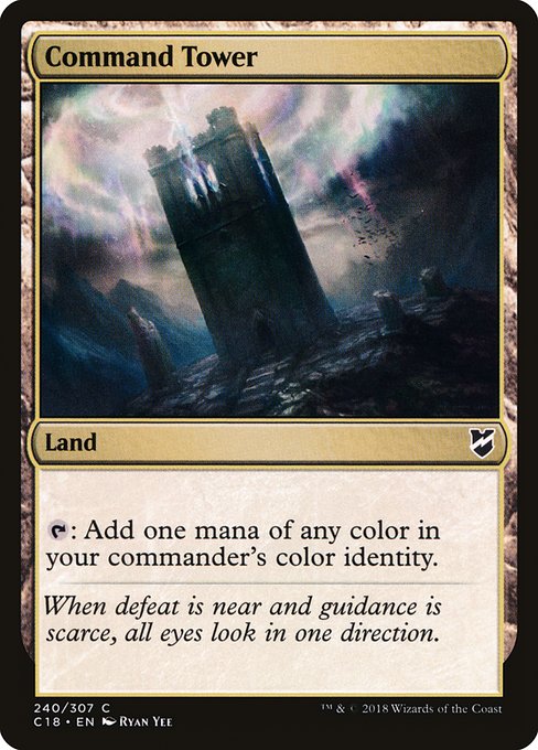 Command Tower (240) [Commander 2018]