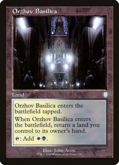 Orzhov Basilica (191) [The Brothers' War Commander]