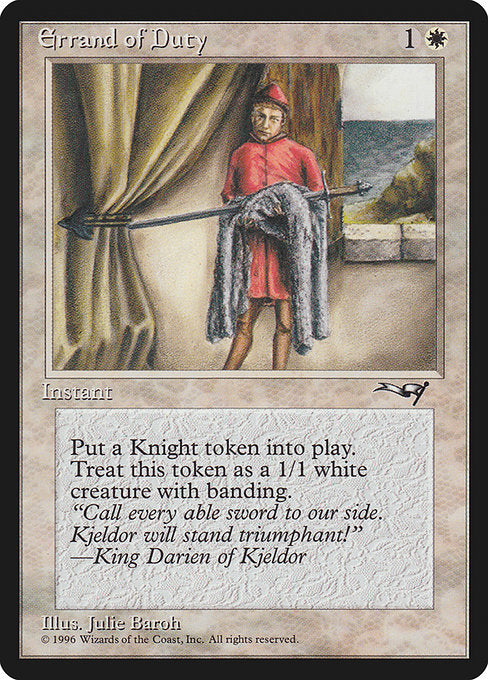 Errand of Duty (2a) [Alliances]