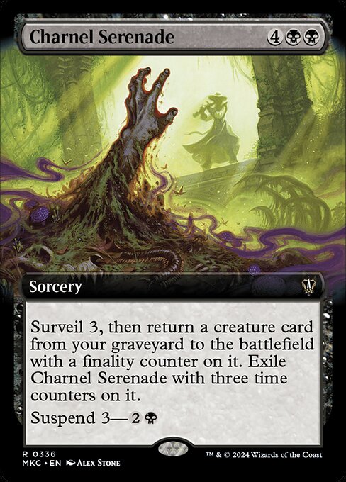 Charnel Serenade (336) [Murders at Karlov Manor Commander] [Extended Art]