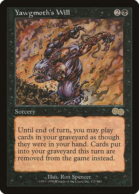 Yawgmoth's Will (171) [Urza's Saga]