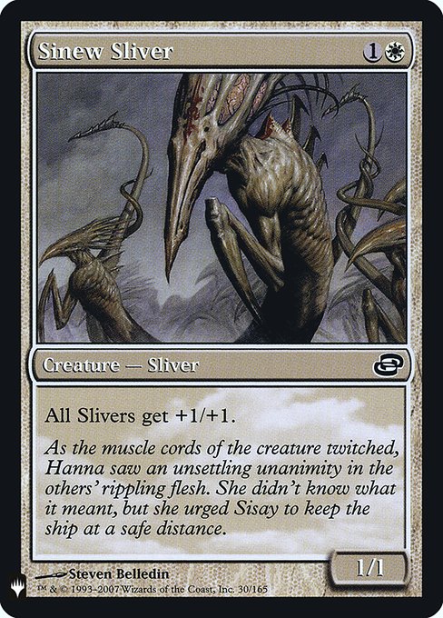 Sinew Sliver (PLC-30) [The List]