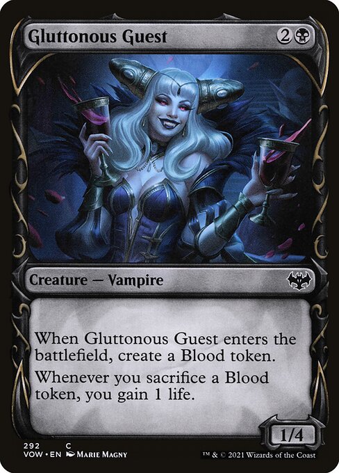Gluttonous Guest (292) [Innistrad: Crimson Vow] [Showcase]