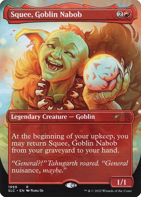 Squee, Goblin Nabob (1999) [Secret Lair 30th Anniversary Countdown Kit] [Borderless]