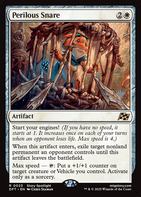Perilous Snare (23p) [Aetherdrift Promos]