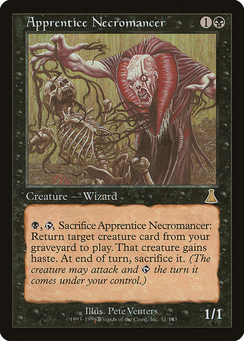 Apprentice Necromancer (51) [Urza's Destiny]