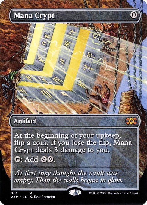 Mana Crypt (361) [Double Masters] [Borderless]