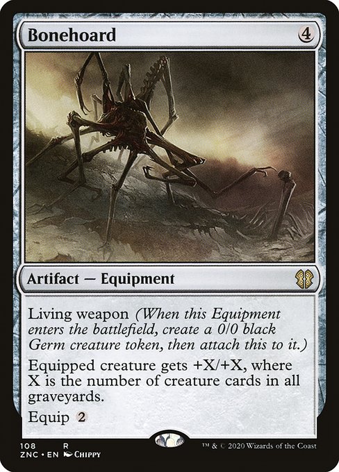 Bonehoard (108) [Zendikar Rising Commander]