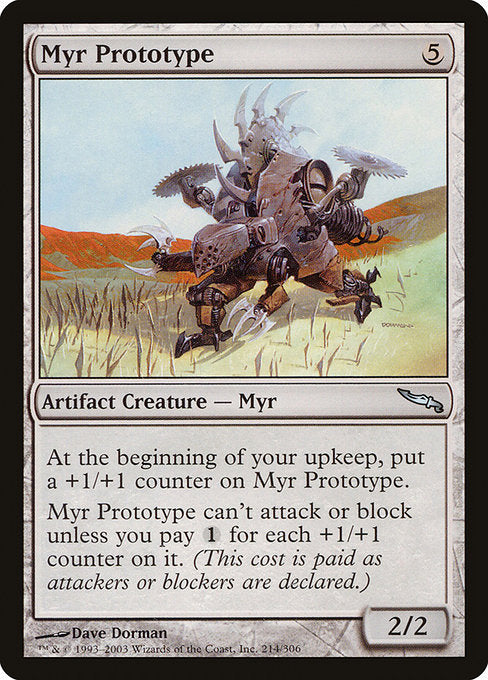 Myr Prototype (214) [Mirrodin]