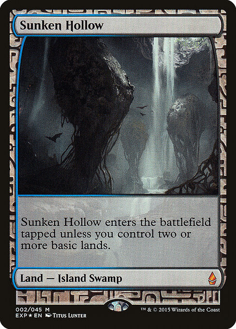 Sunken Hollow (2) [Zendikar Expeditions]