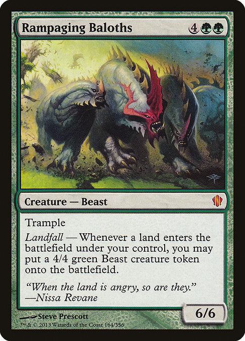 Rampaging Baloths (164) [Commander 2013]