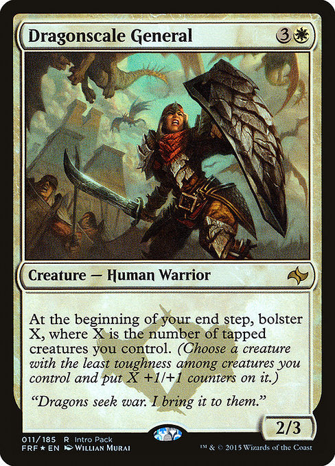 Dragonscale General (11) [Fate Reforged Promos]