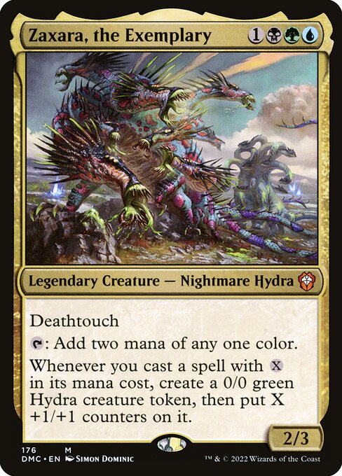 Zaxara, the Exemplary (176) [Dominaria United Commander]