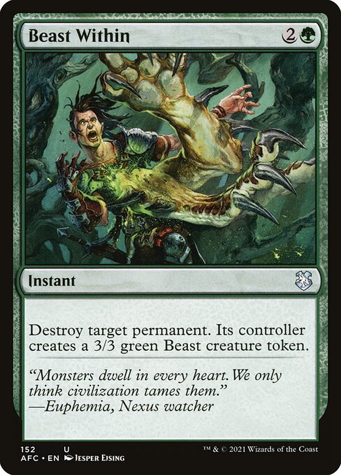 Beast Within (152) [Forgotten Realms Commander]