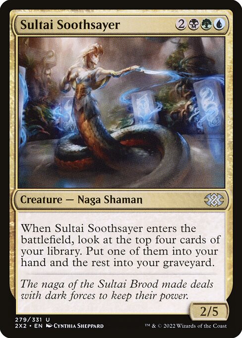 Sultai Soothsayer (279) [Double Masters 2022]