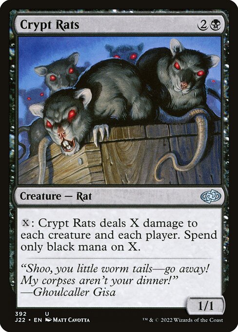 Crypt Rats (392) [Jumpstart 2022]