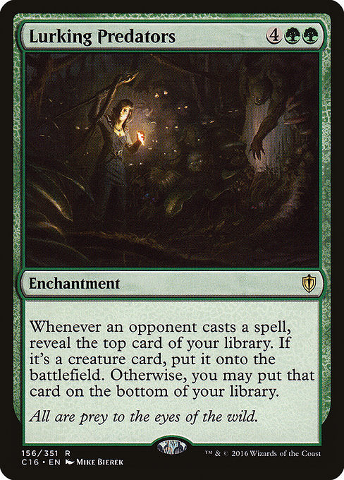 Lurking Predators (156) [Commander 2016]
