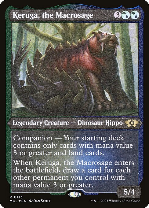 Keruga, the Macrosage (113) [Multiverse Legends]