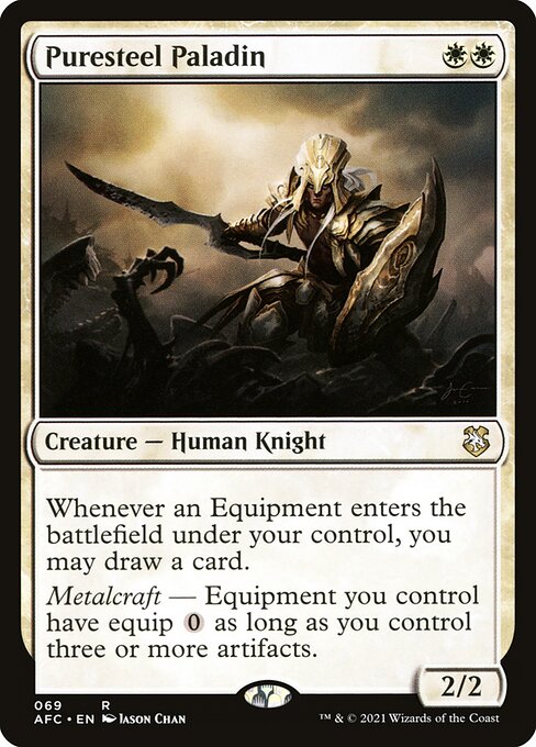 Puresteel Paladin (69) [Forgotten Realms Commander]
