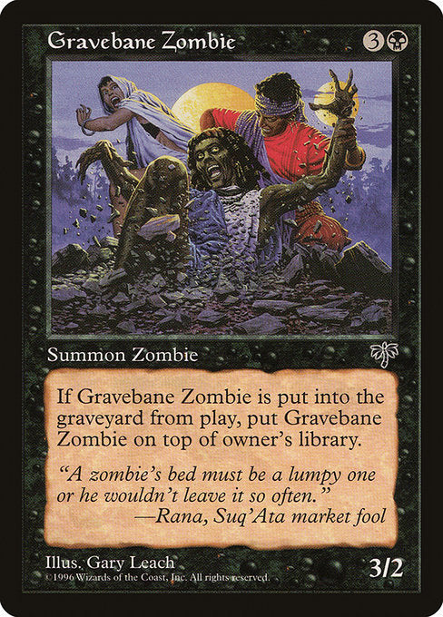 Gravebane Zombie (127) [Mirage]