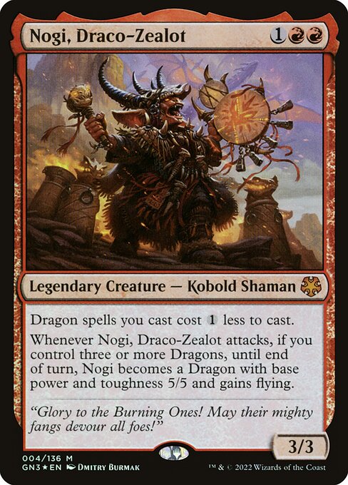 Nogi, Draco-Zealot (4) [Game Night: Free-for-All]