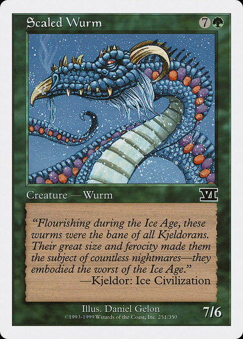 Scaled Wurm (251) [Classic Sixth Edition]