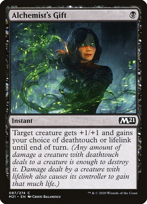 Alchemist's Gift (87) [Core Set 2021]