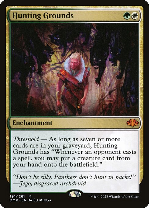 Hunting Grounds (191) [Dominaria Remastered]