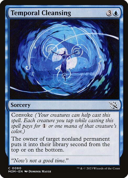 Temporal Cleansing (80) [March of the Machine]