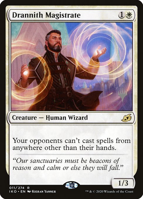 Drannith Magistrate (11p) [Ikoria: Lair of Behemoths Promos]
