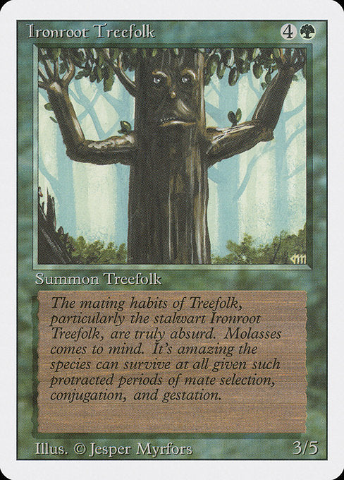 Ironroot Treefolk (204) [Revised Edition]