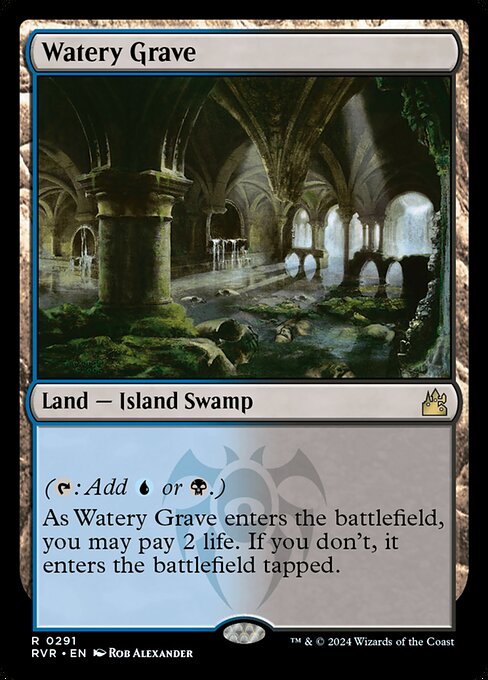 Watery Grave (291) [Ravnica Remastered]