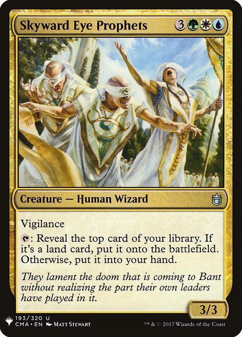 Skyward Eye Prophets (CMA-193) [The List]