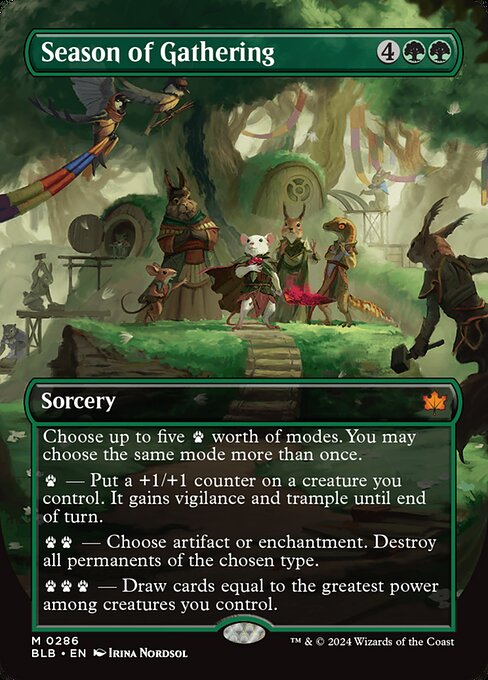 Season of Gathering (286) [Bloomburrow]