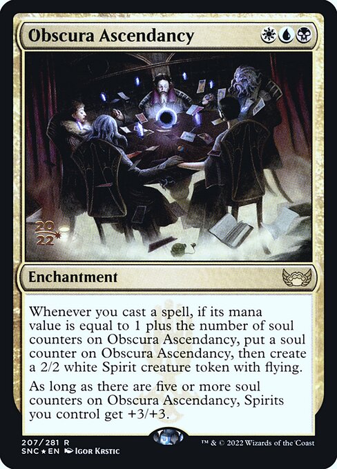 Obscura Ascendancy (207s) [Streets of New Capenna Promos]