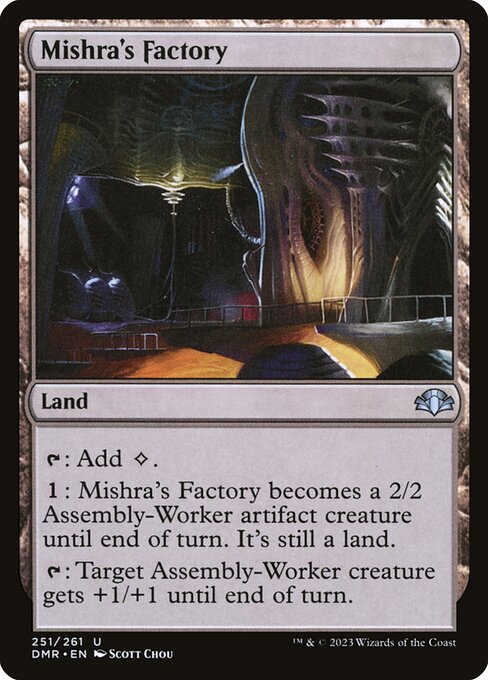 Mishra's Factory (251) [Dominaria Remastered]