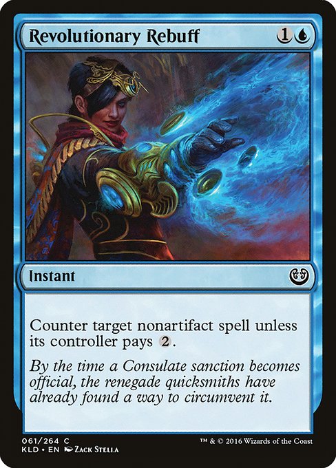 Revolutionary Rebuff (61) [Kaladesh]