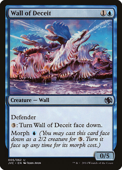 Wall of Deceit (5) [Duel Decks Anthology: Jace vs. Chandra]