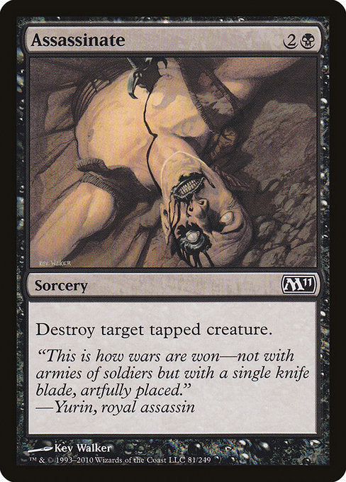 Assassinate (81) [Magic 2011]