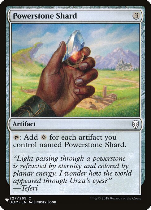 Powerstone Shard (DOM-227) [The List]