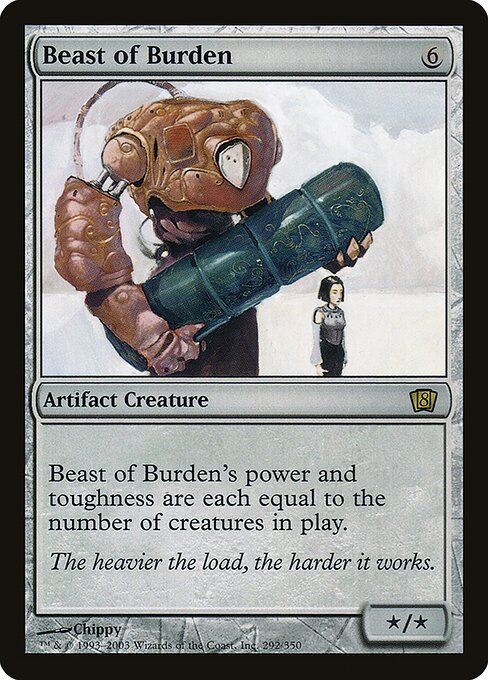 Beast of Burden (292★) [Eighth Edition]