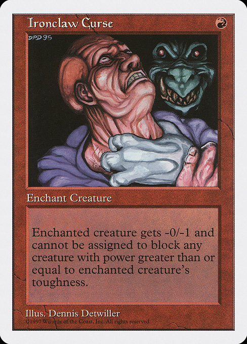 Ironclaw Curse (244) [Fifth Edition]