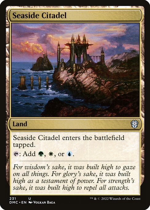Seaside Citadel (231) [Dominaria United Commander]