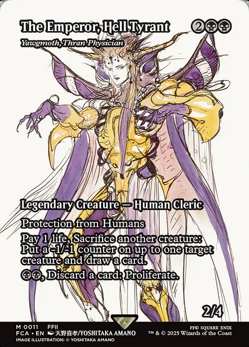 Yawgmoth, Thran Physician (11) [Final Fantasy: Through the Ages]