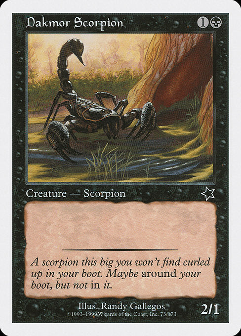 Dakmor Scorpion (73) [Starter 1999]