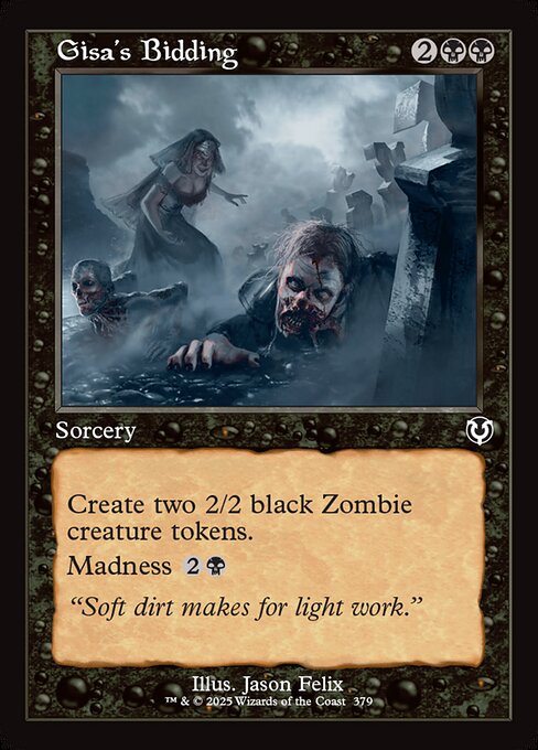 Gisa's Bidding (379) [Innistrad Remastered]