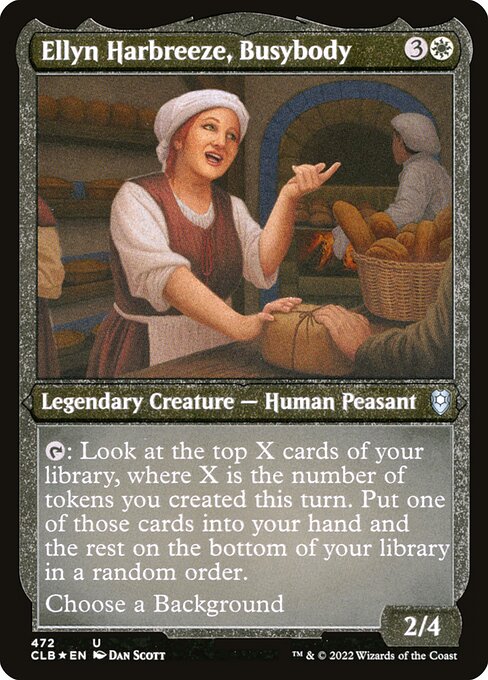 Ellyn Harbreeze, Busybody (472) [Commander Legends: Battle for Baldur's Gate]