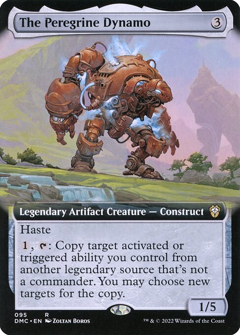 The Peregrine Dynamo (95) [Dominaria United Commander] [Extended Art]