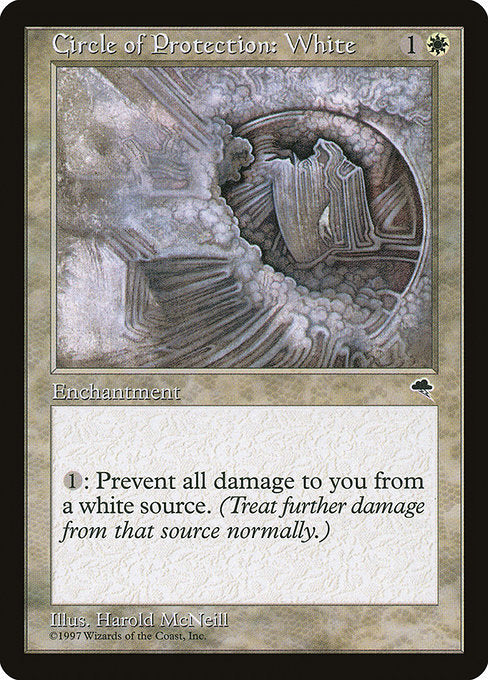 Circle of Protection: White (13) [Tempest]